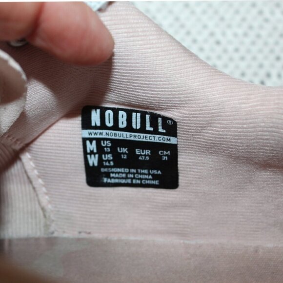 Nobull Men's Camo Trainer Pink Rose Shoes Size Men 13 US Women 14.5 US lace up - Picture 13 of 13